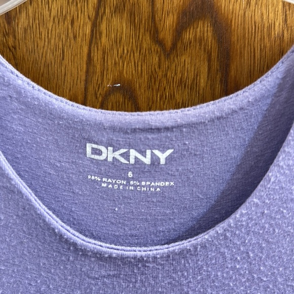 DKNY Purple/Green Size 6 Girls Dress - Picture 3 of 5